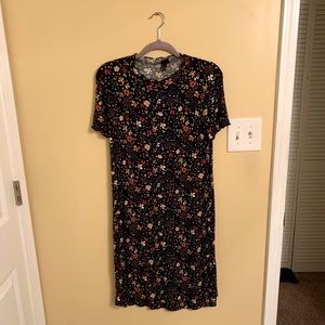 Black Floral Dress